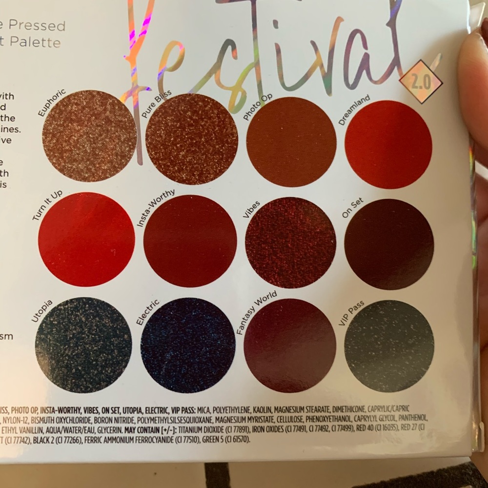 PUR Festival 2.0 Pressed Pigment Palette